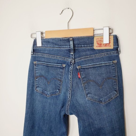 LEVI'S 710 Blue Super Skinny Jeans - Picture 6 of 11